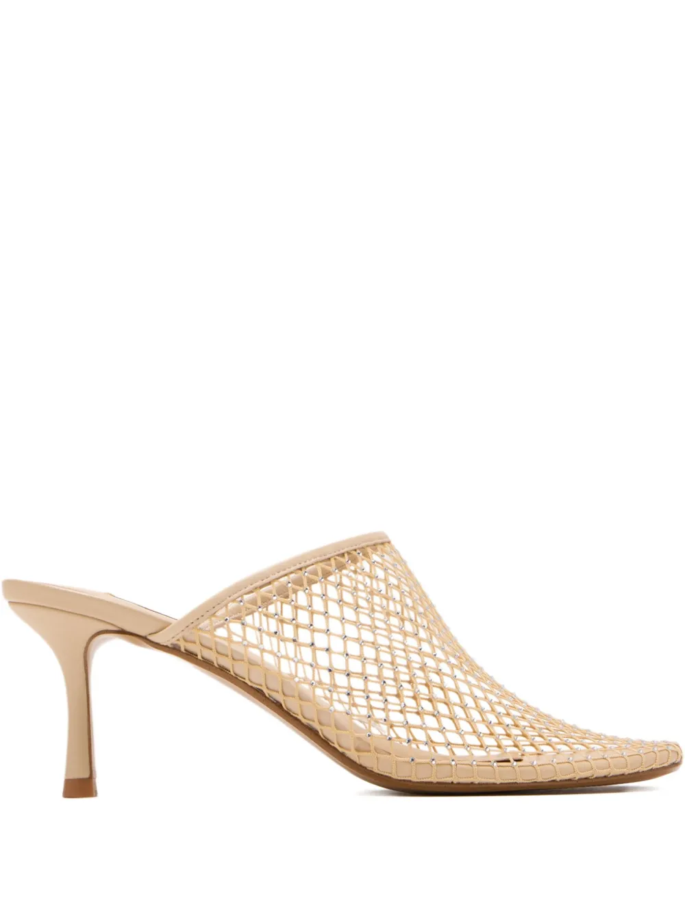 Senso 70mm Pam heeled mules Neutrals