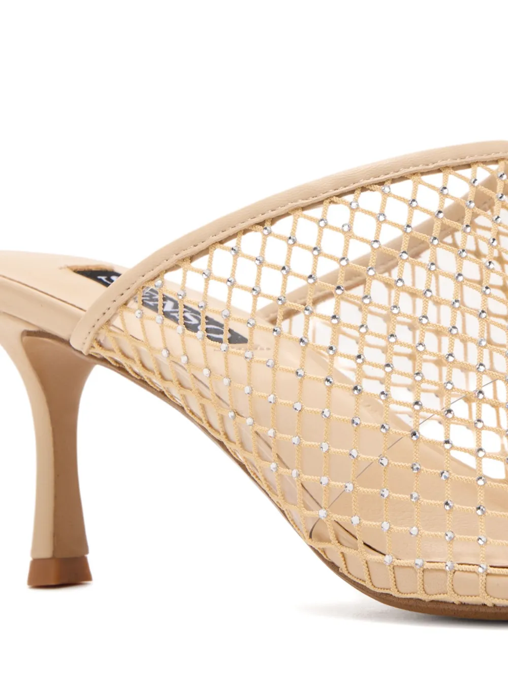 Senso 70mm Pam heeled mules Neutrals