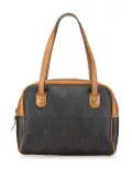 Christian Dior Pre-Owned 20th Century Honeycomb Coated Canvas handbag - Black
