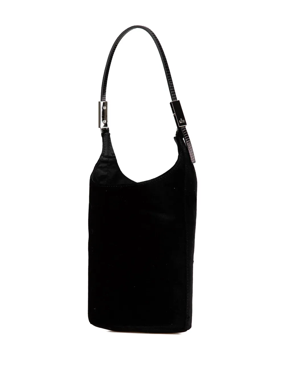 Gucci Pre-Owned Borsa a mano in velluto con finiture in pelle di vitello goffrata effetto lucertola 2000-2015 | Borse | Image 2