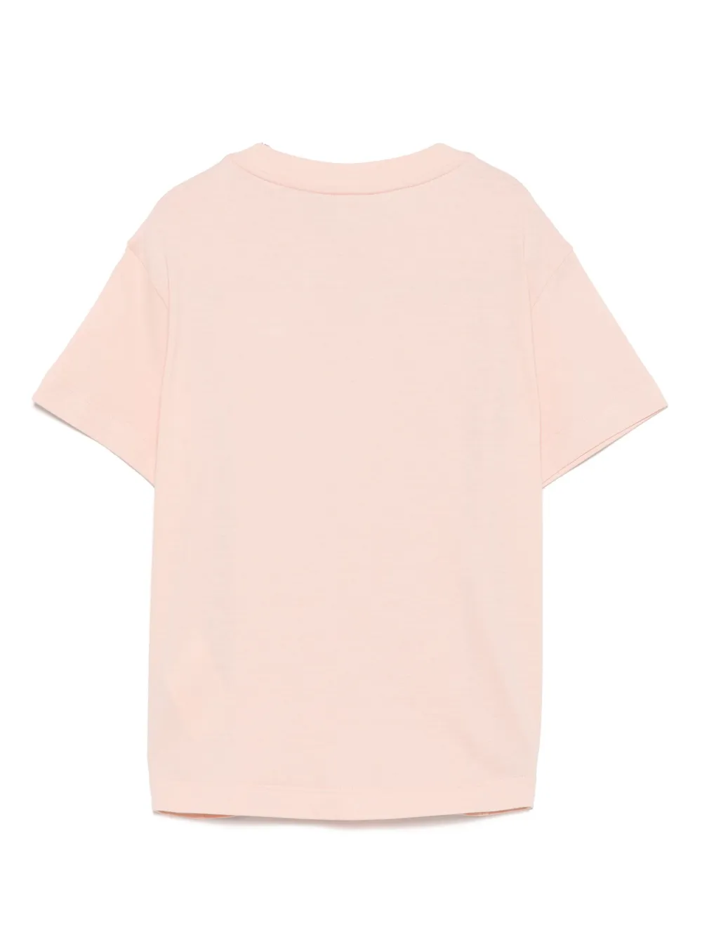 Fendi Kids T-shirt met geborduurd logo Roze