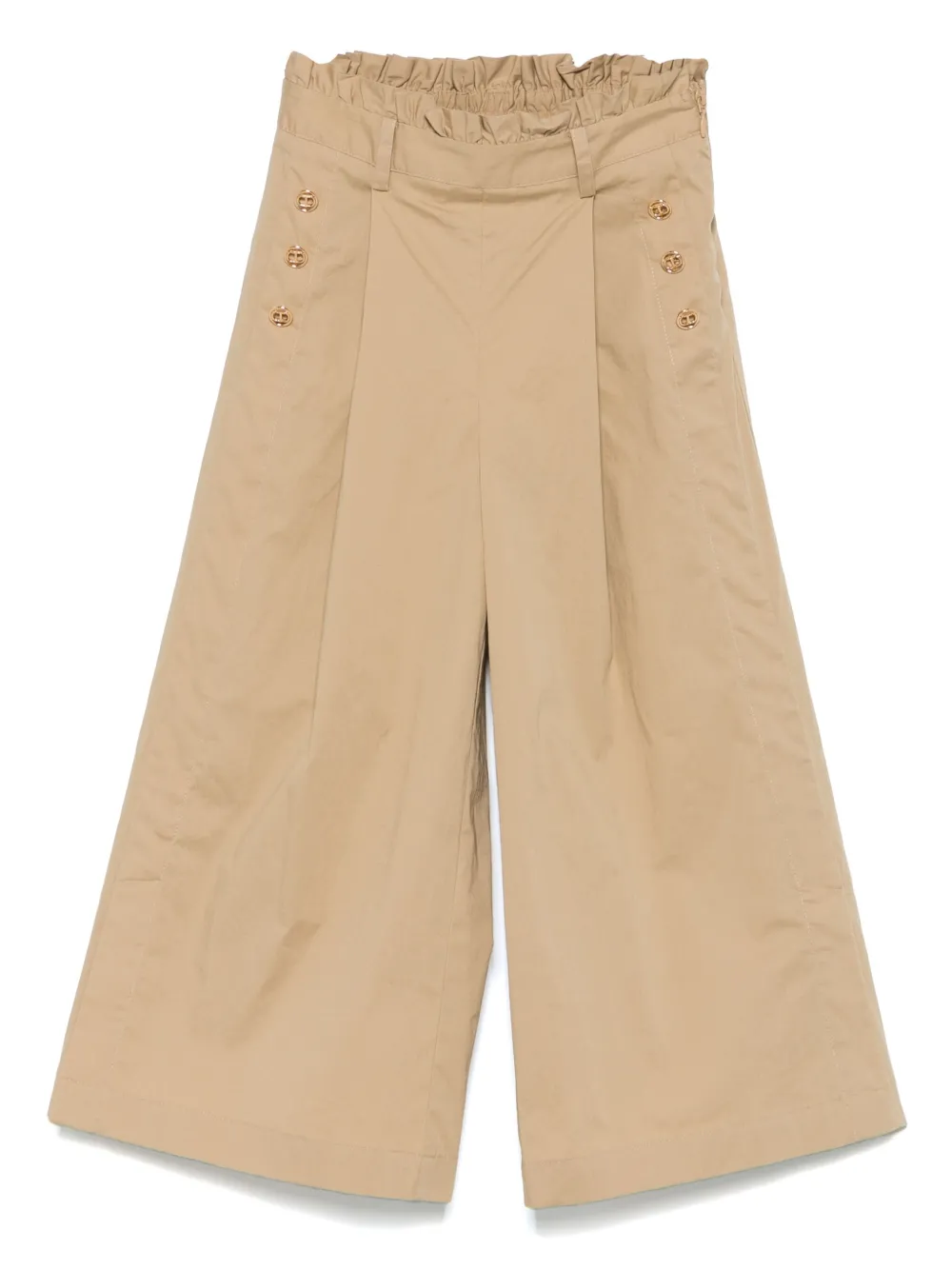 TWINSET Kids Plooibroek Bruin