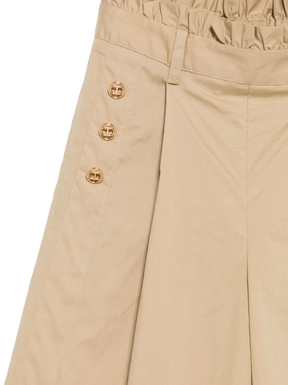 TWINSET Kids Plooibroek Bruin
