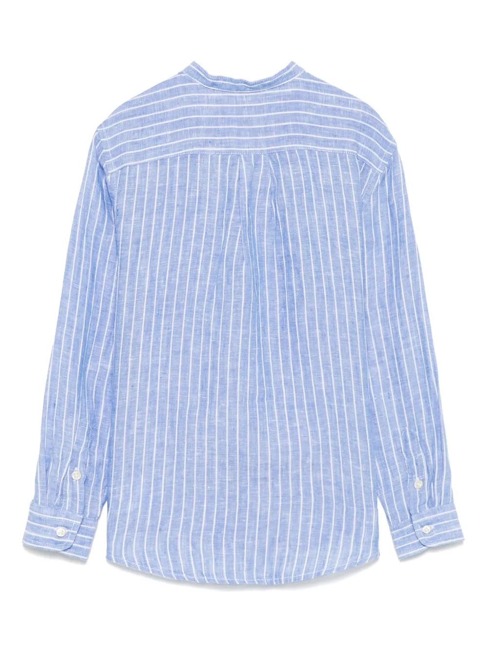 Image 2 of POLO RALPH LAUREN KIDS 스트라이프 리넨 셔츠