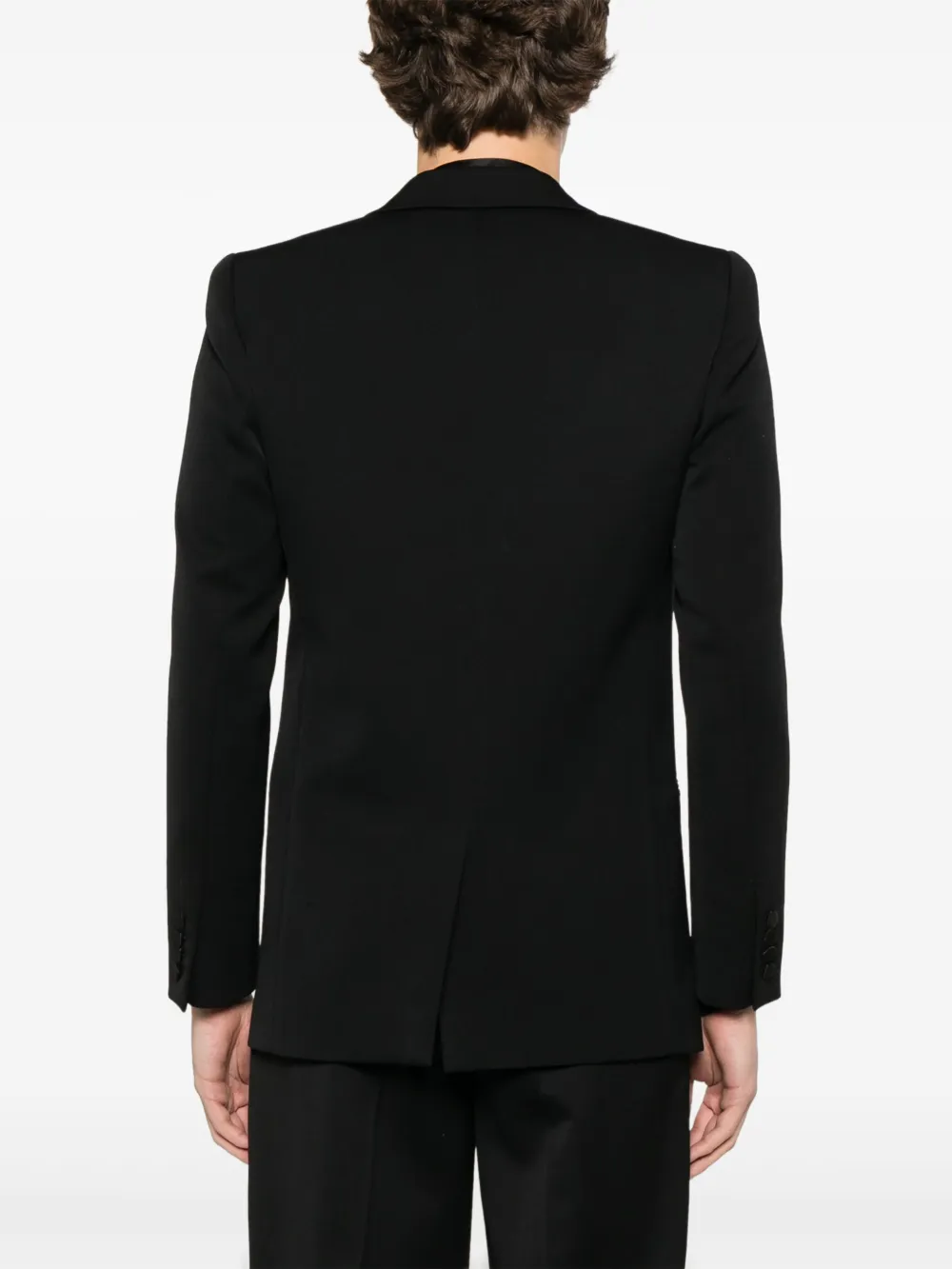 Saint Laurent Wollen blazer Zwart