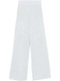 Kiton sequinned trousers - Blue