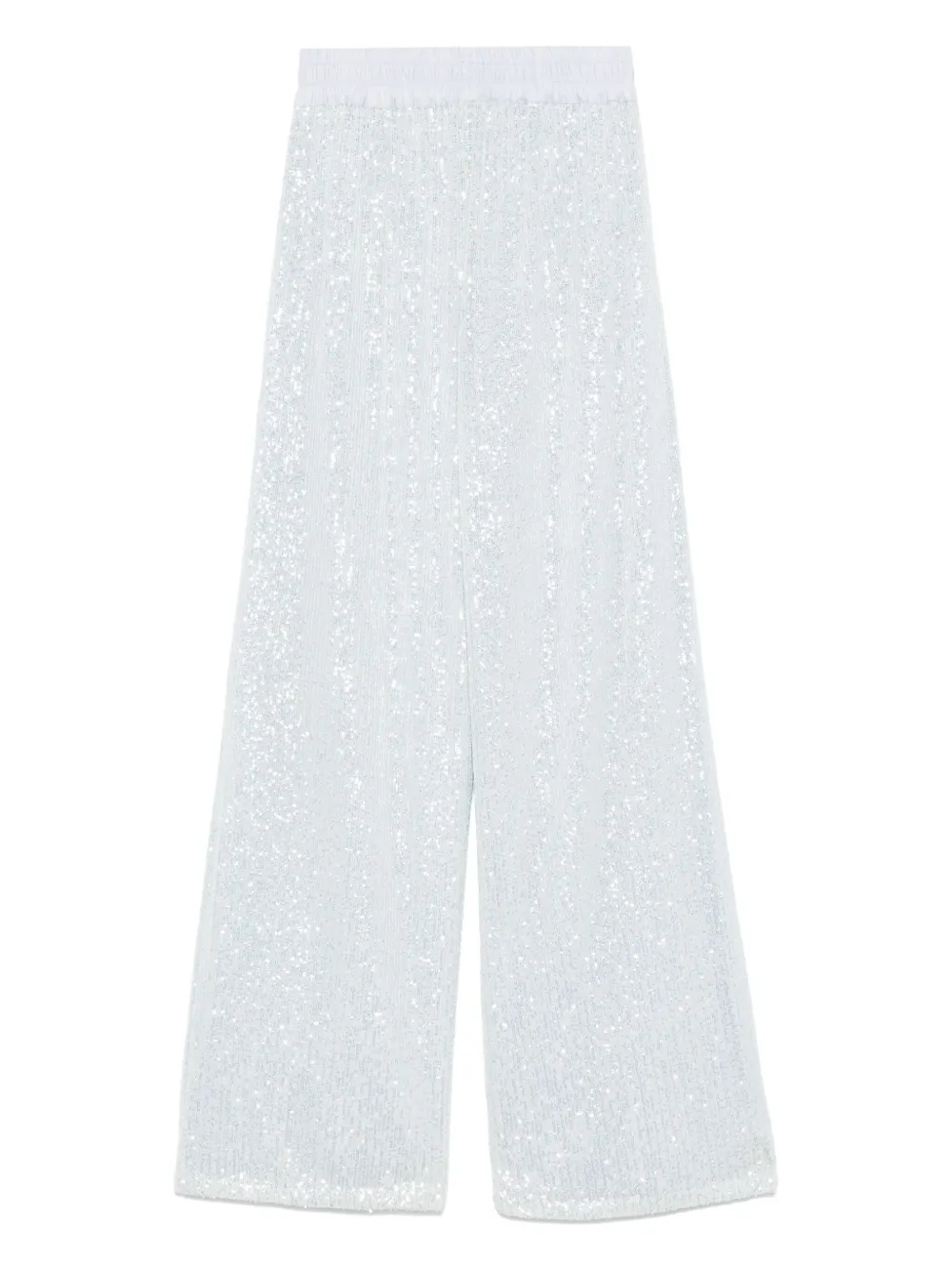 Kiton Broek met pailletten - Blauw