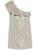 Dorothee Schumacher sequinned mini dress - Green