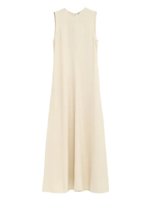 Robe longue à design sans manches - TOTEME - Modalova