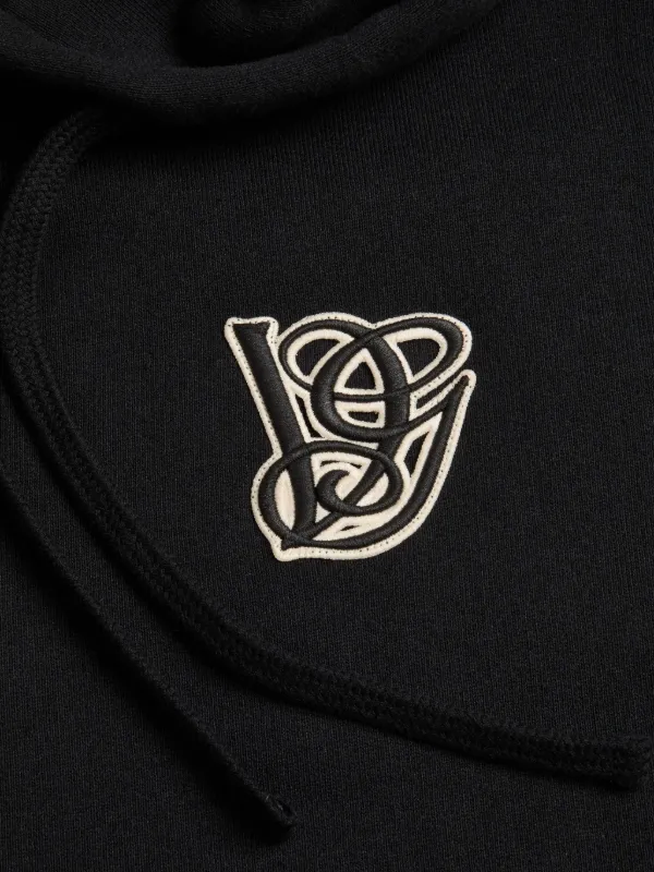 Valentino Garavani VG-patch Hoodie | Black | FARFETCH HK