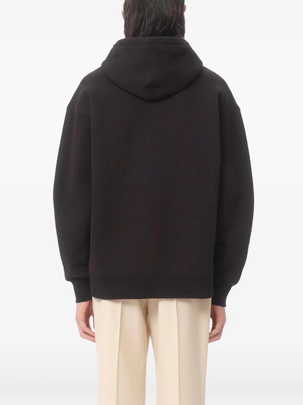 Valentino Garavani Hoodie met logopatch Zwart