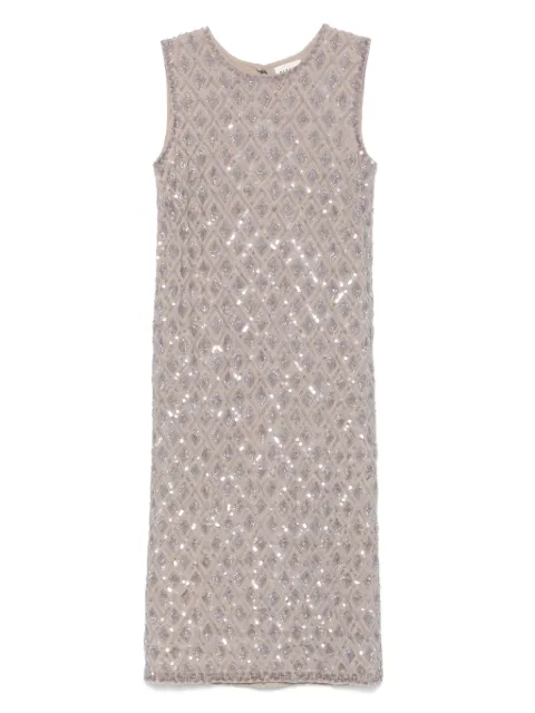 P.A.R.O.S.H. vestido midi bordado con lentejuelas
