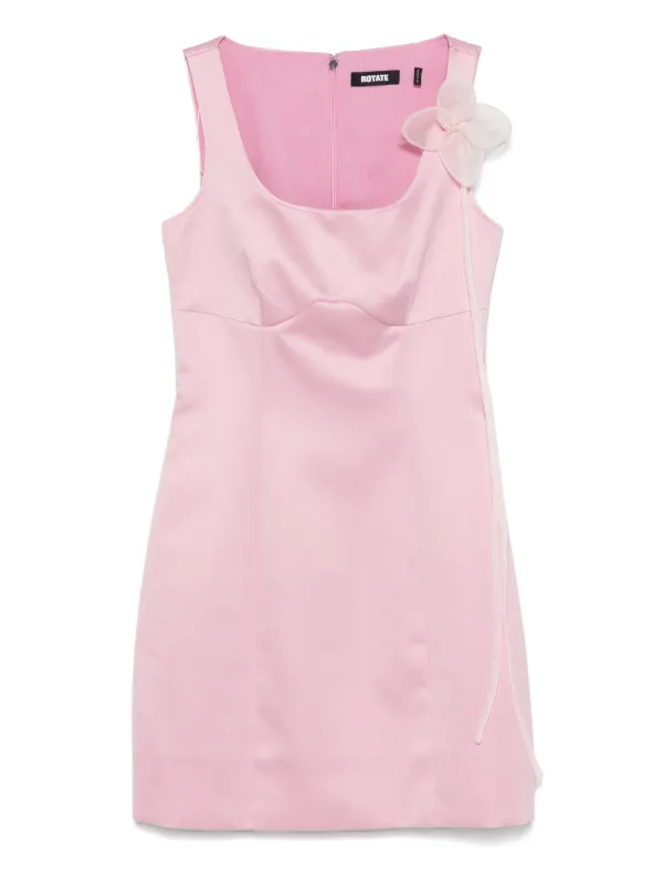 【関税&送料込】Rotate Birger Christensen Mini Dress With Ba ROTATE BIRGER CHRISTENSEN Sequined stretch recycled-jersey