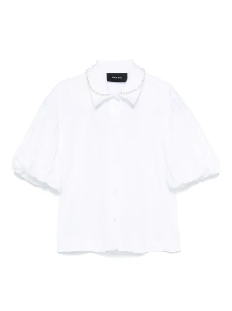 Simone Rocha pearl-embellished shirt