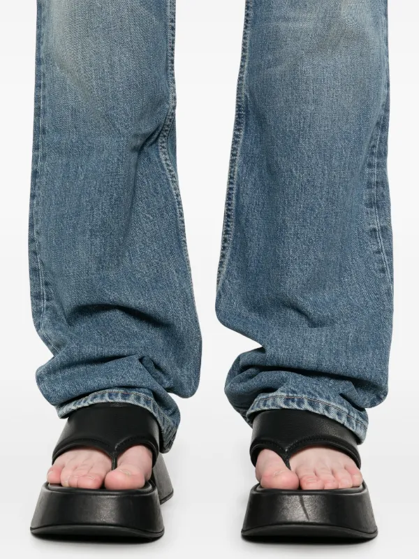 【RICK OWENS】DRKSHDW グランベリージーンズ Rick Owens DRKSHDW Granbury ジーンズ | ブルー | FARFETCH JP