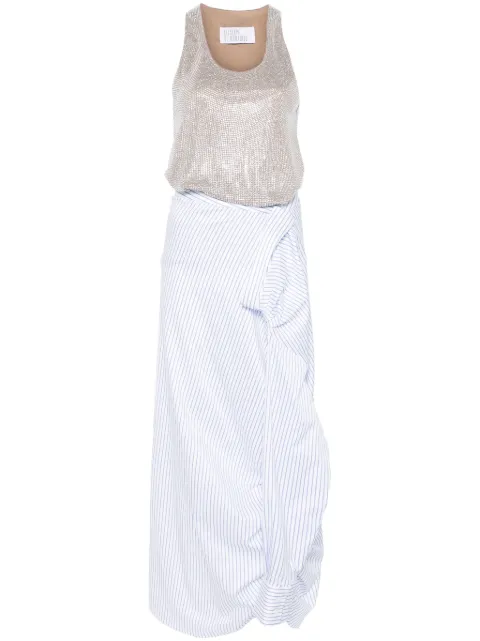 Giuseppe Di Morabito vestido corto de popelina