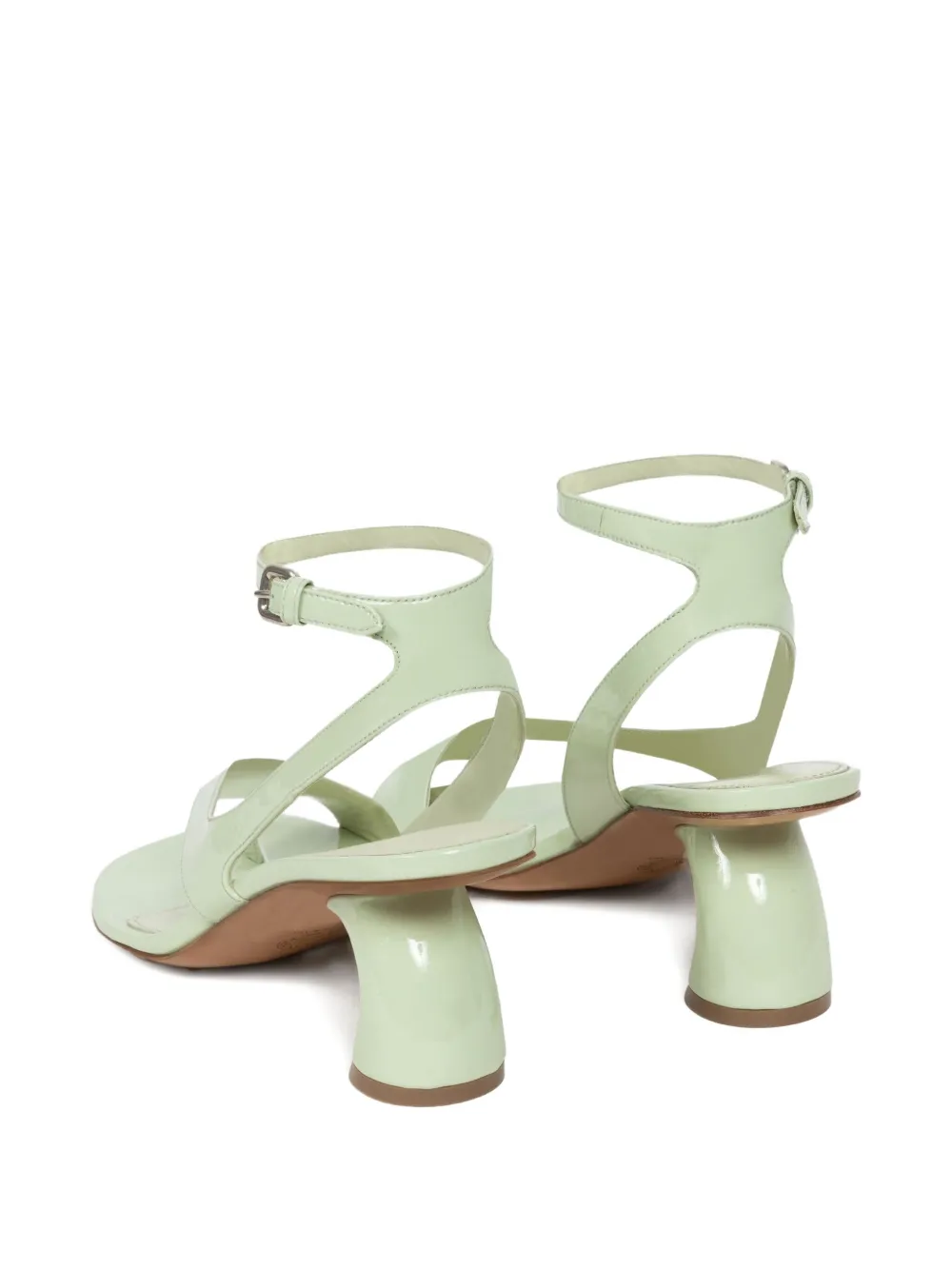 DRIES VAN NOTEN arch-heel sandals Green