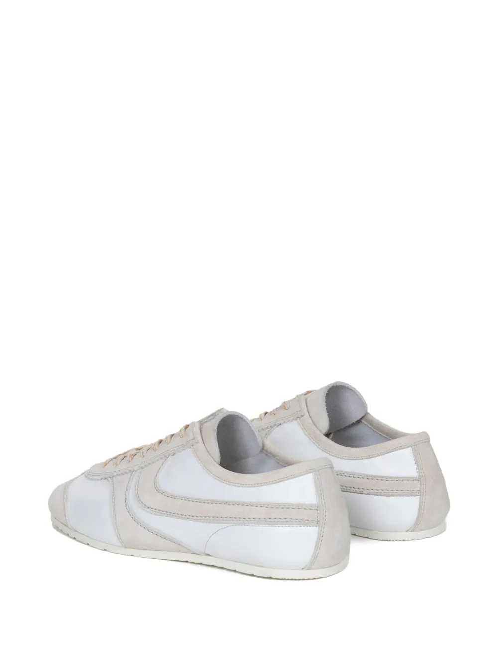 DRIES VAN NOTEN Suède sneakers Wit