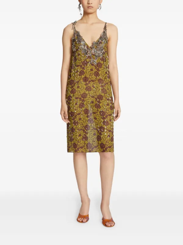 DRIES VAN NOTEN floral-patterned Wedge Mules | Orange | FARFETCH DRIES VAN NOTEN floral-patterned Wedge Mules | Orange | FARFETCH