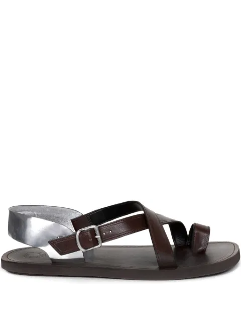 DRIES VAN NOTEN cross-strap sandals