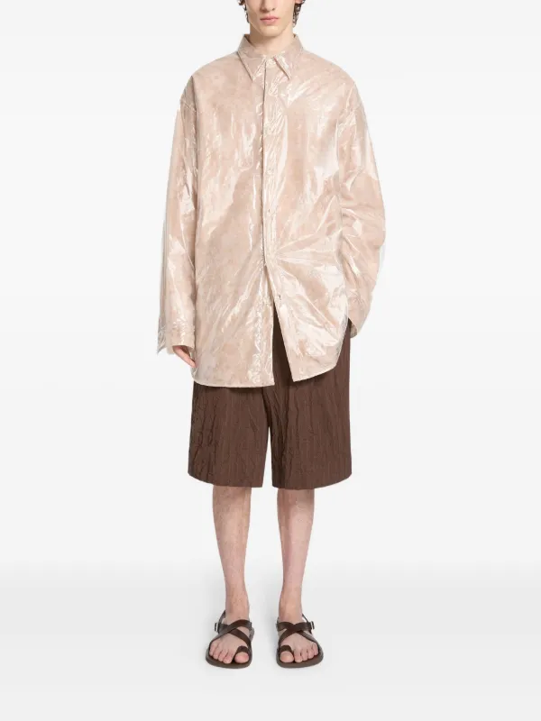 DRIES VAN NOTEN クロスストラップ サンダル | ブラウン