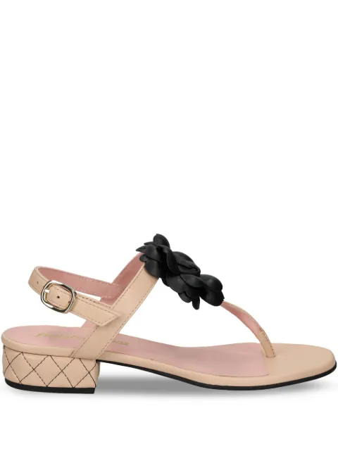 Pretty Ballerinas 30mm flower-detailing sandals 