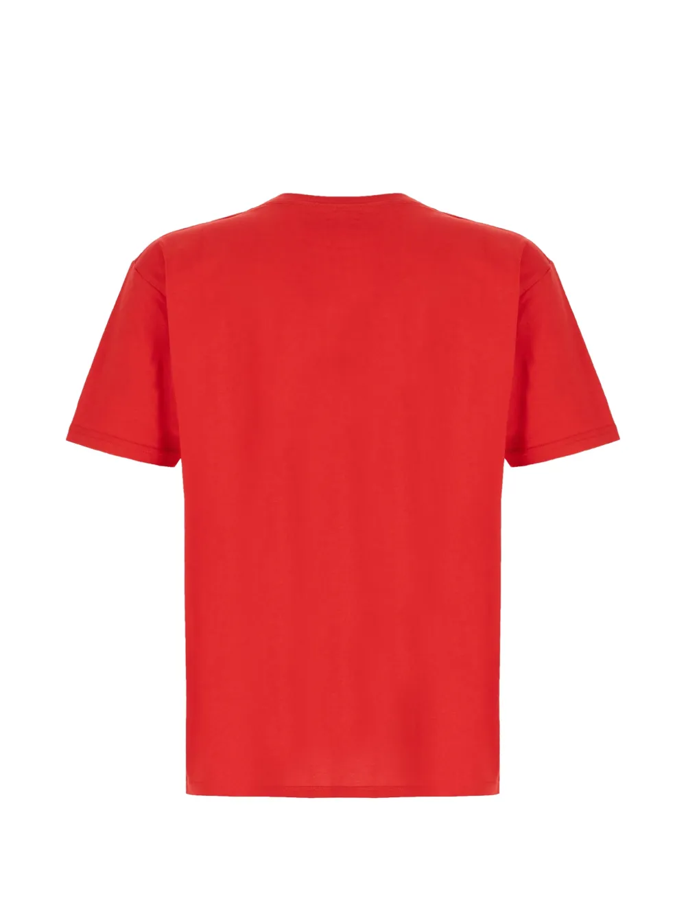 Valentino Garavani Katoenen T-shirt met VLogo patch Rood