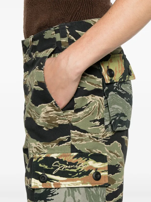 Givenchy カモフラージュ カーゴパンツ | グリーン | FARFETCH JP