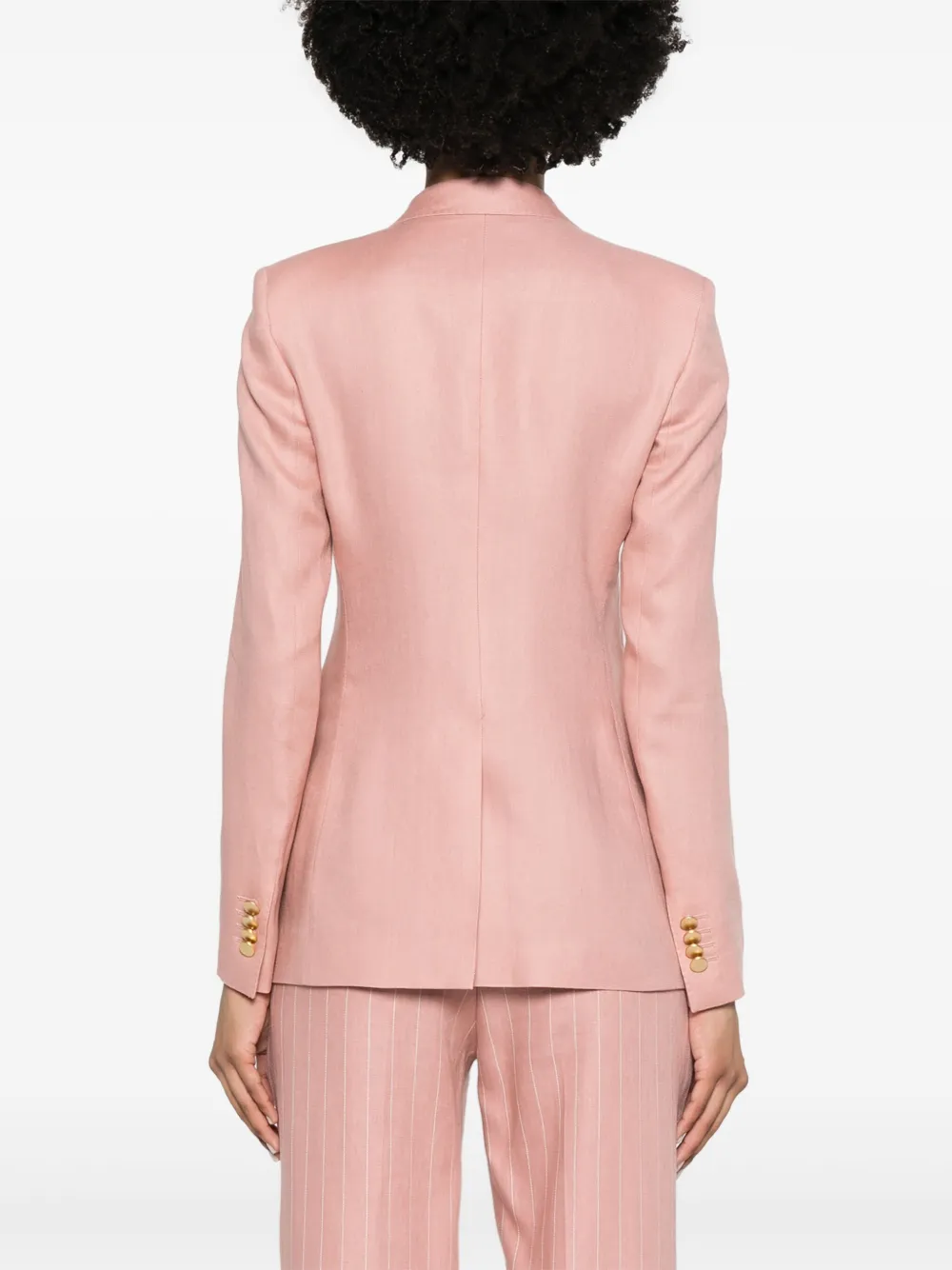 Tagliatore Blazer met dubbele rij knopen Roze