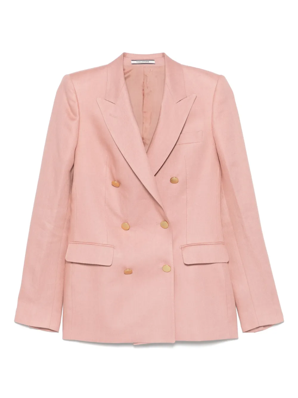 Tagliatore Blazer met dubbele rij knopen Roze