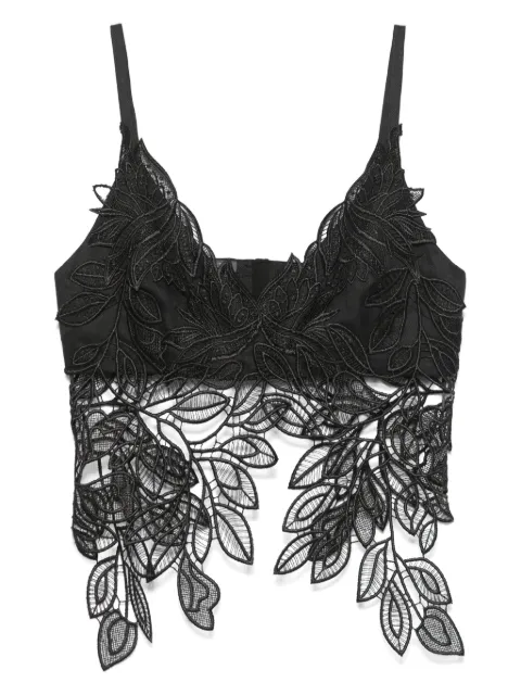 Alberta Ferretti guipure-lace top
