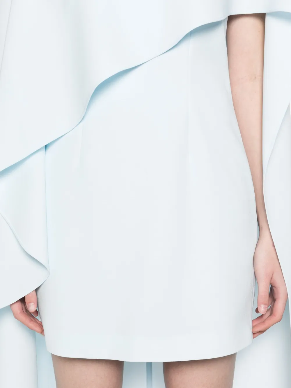 Roland Mouret Mini-jurk Blauw