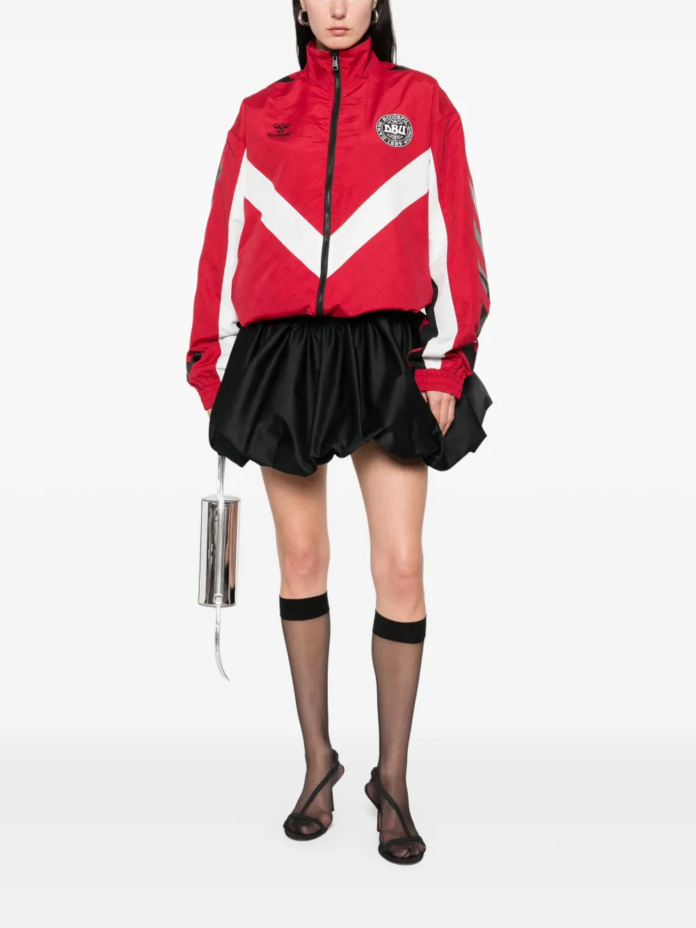 ROTATE BIRGER CHRISTENSEN x Hummel x DBU logo-print jacket | Varsity Jackets | Image 2