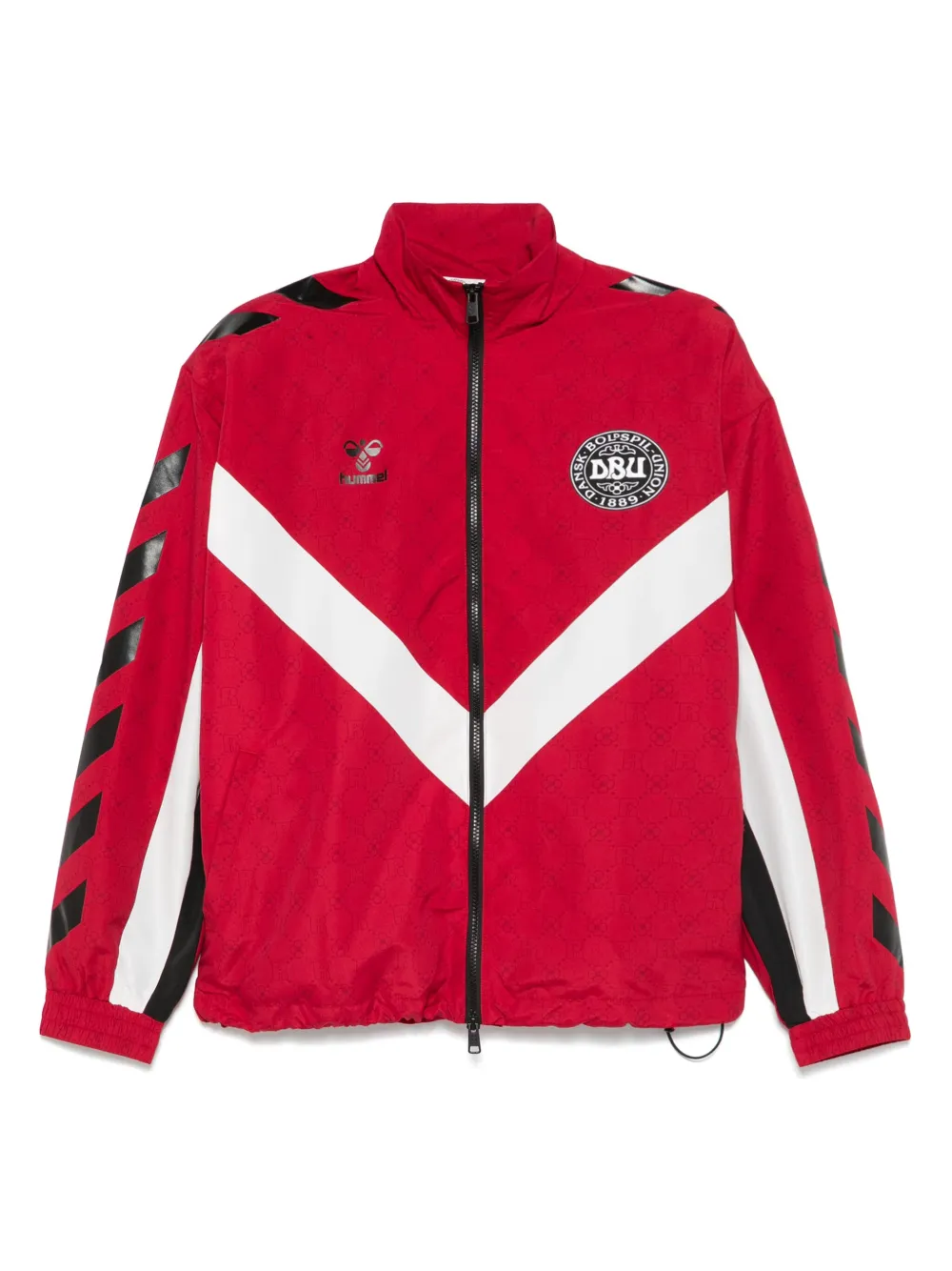 ROTATE BIRGER CHRISTENSEN x Hummel x DBU jack met logoprint Rood