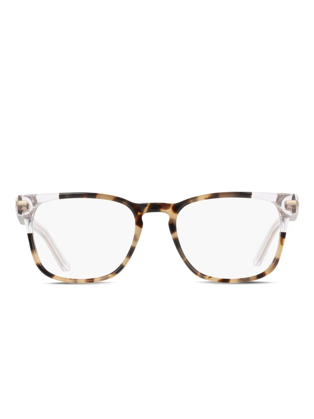 Nike 7180 tortoiseshell rectangle glasses | Brown | Image 1