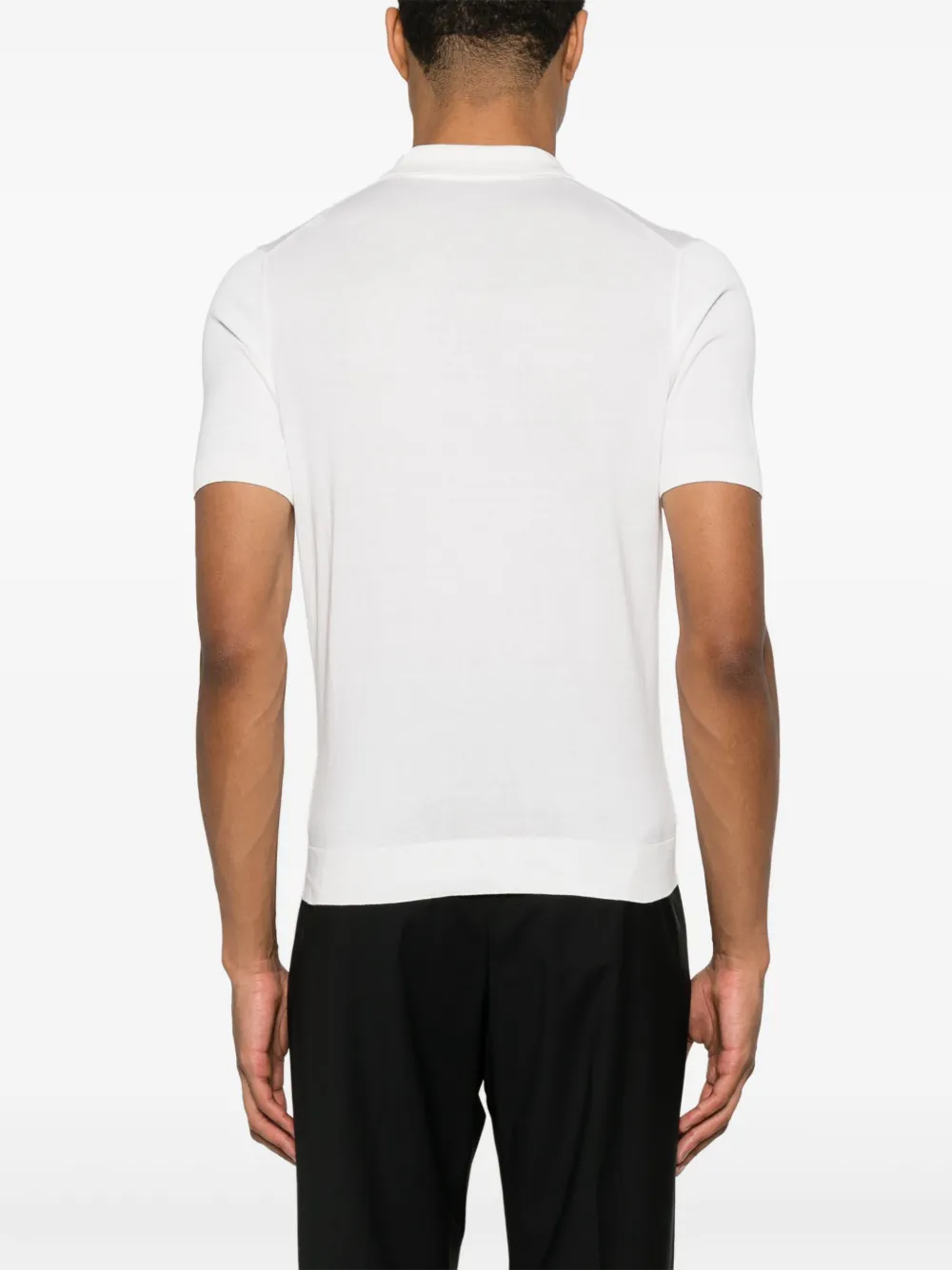 Shop Tagliatore Keith T-shirt In White