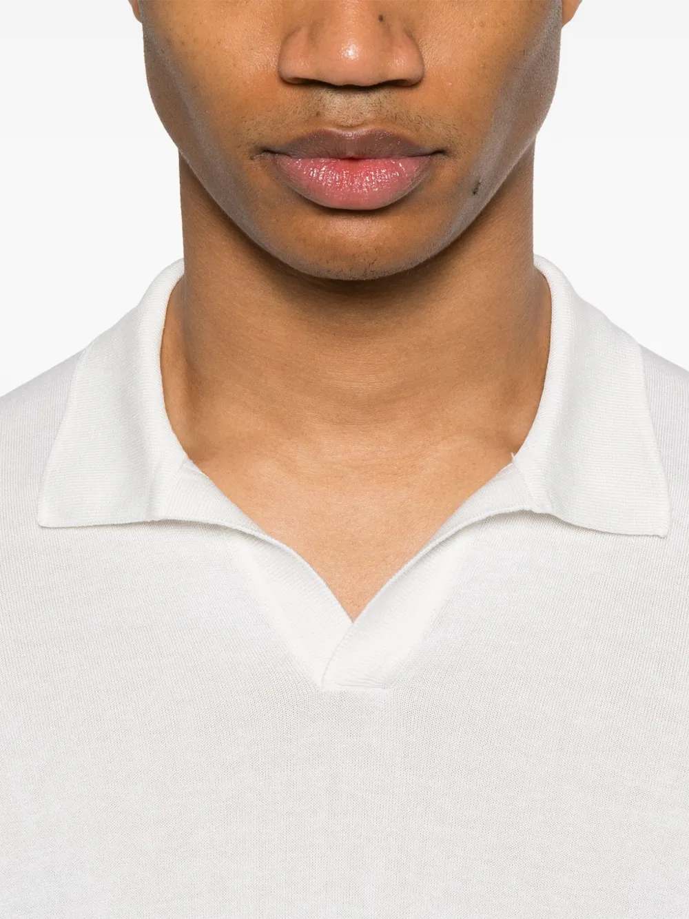 Shop Tagliatore Keith T-shirt In White