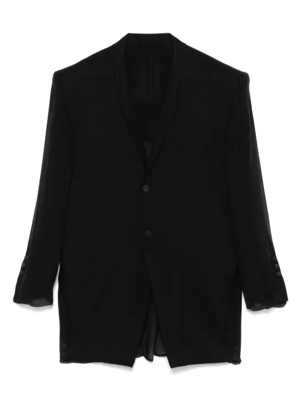 RICK OWENS JUMBO TATLIN BLAZER 48 Rick Owens Rick S Tatlin Blazer
