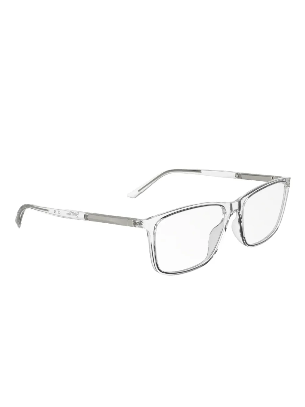 Calvin Klein clear rectangle-frame glasses | Image 2