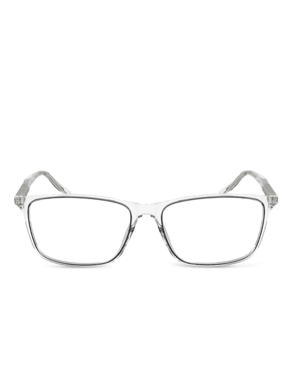 Calvin Klein clear rectangle-frame glasses | White | Image 1