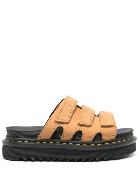 Dr. Martens صندل جلد بكعب 50 ملم