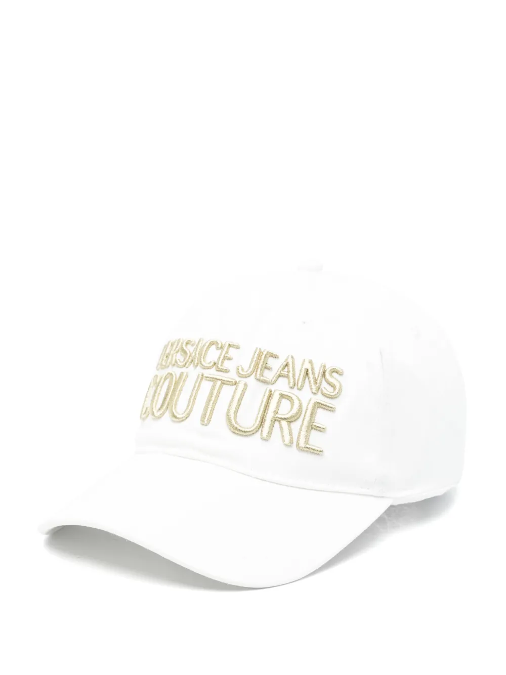 Versace Jeans Couture Honkbalpet met geborduurd logo Wit