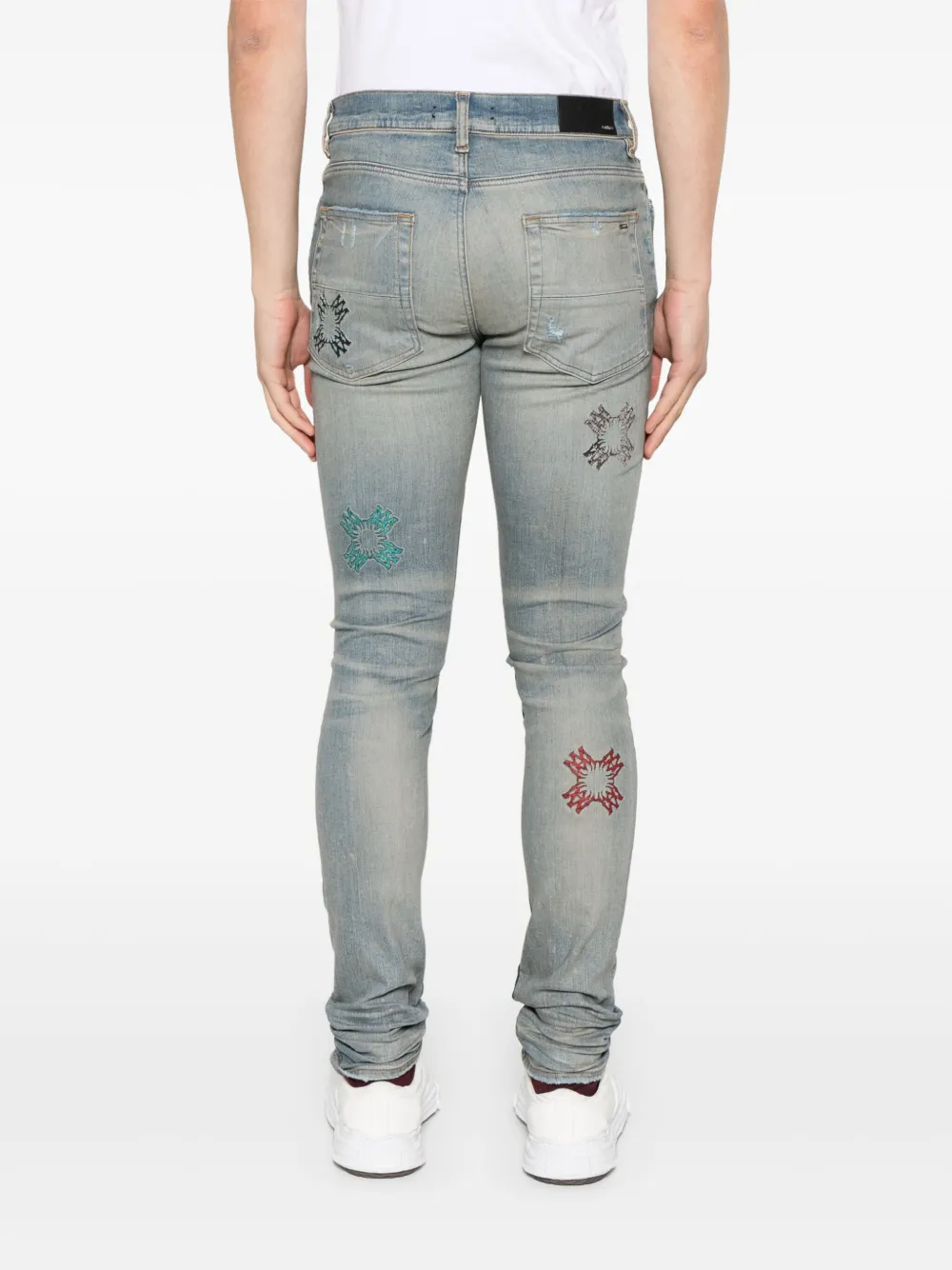 AMIRI MA Quad jeans Blauw