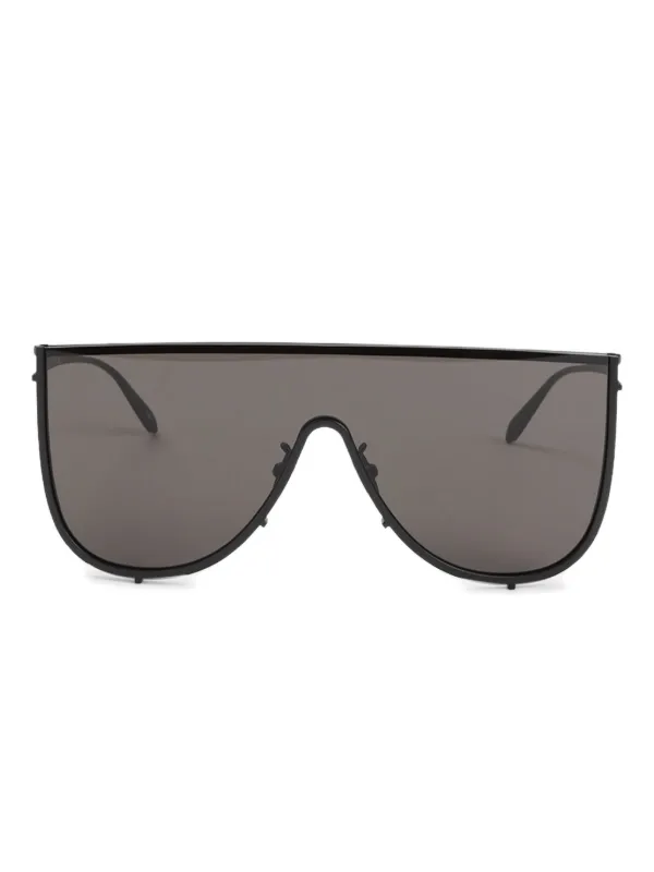 Alaïa Óculos De Sol Shield | Preto | FARFETCH BR