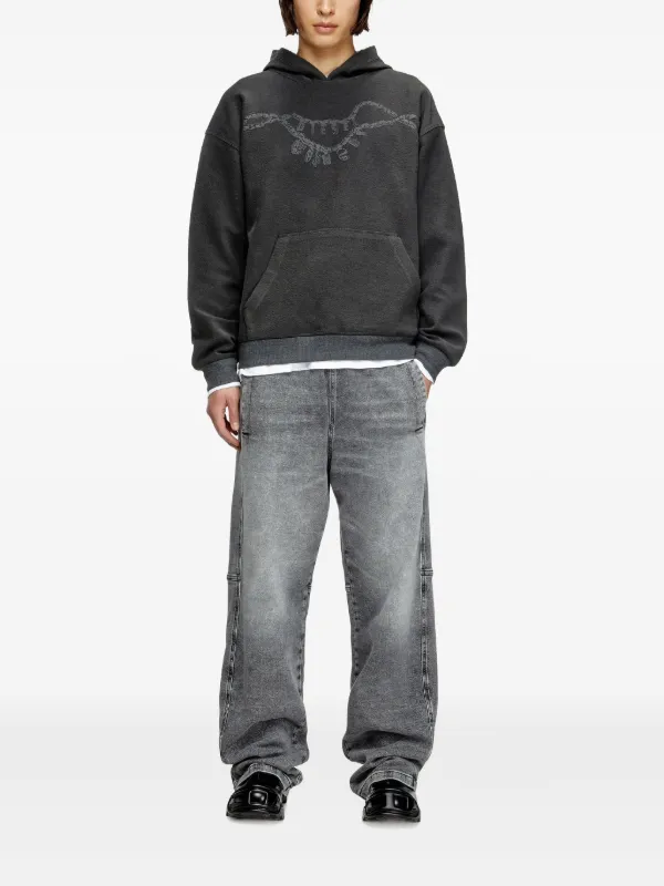 Diesel x HOSHI 'S-Boxt-Hood' パーカー | グレー | FARFETCH JP