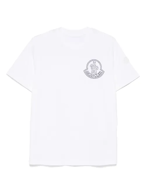 T-shirt à logo imprimé - Moncler - Modalova