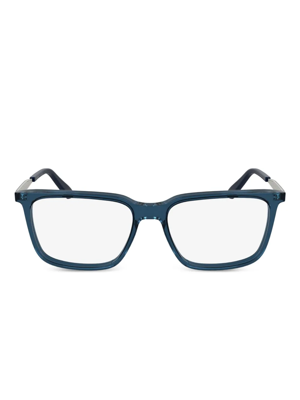 Calvin Klein square-frame glasses | Blue | Image 1