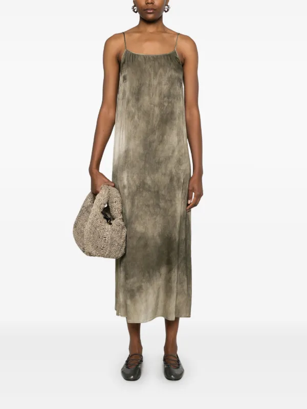 Uma Wang Anya Midi Dress | Green | FARFETCH Uma Wang Anya Midi Dress | Green | FARFETCH