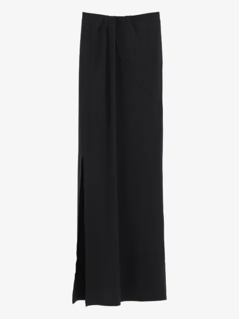Jacquemus slit-detail maxi skirt