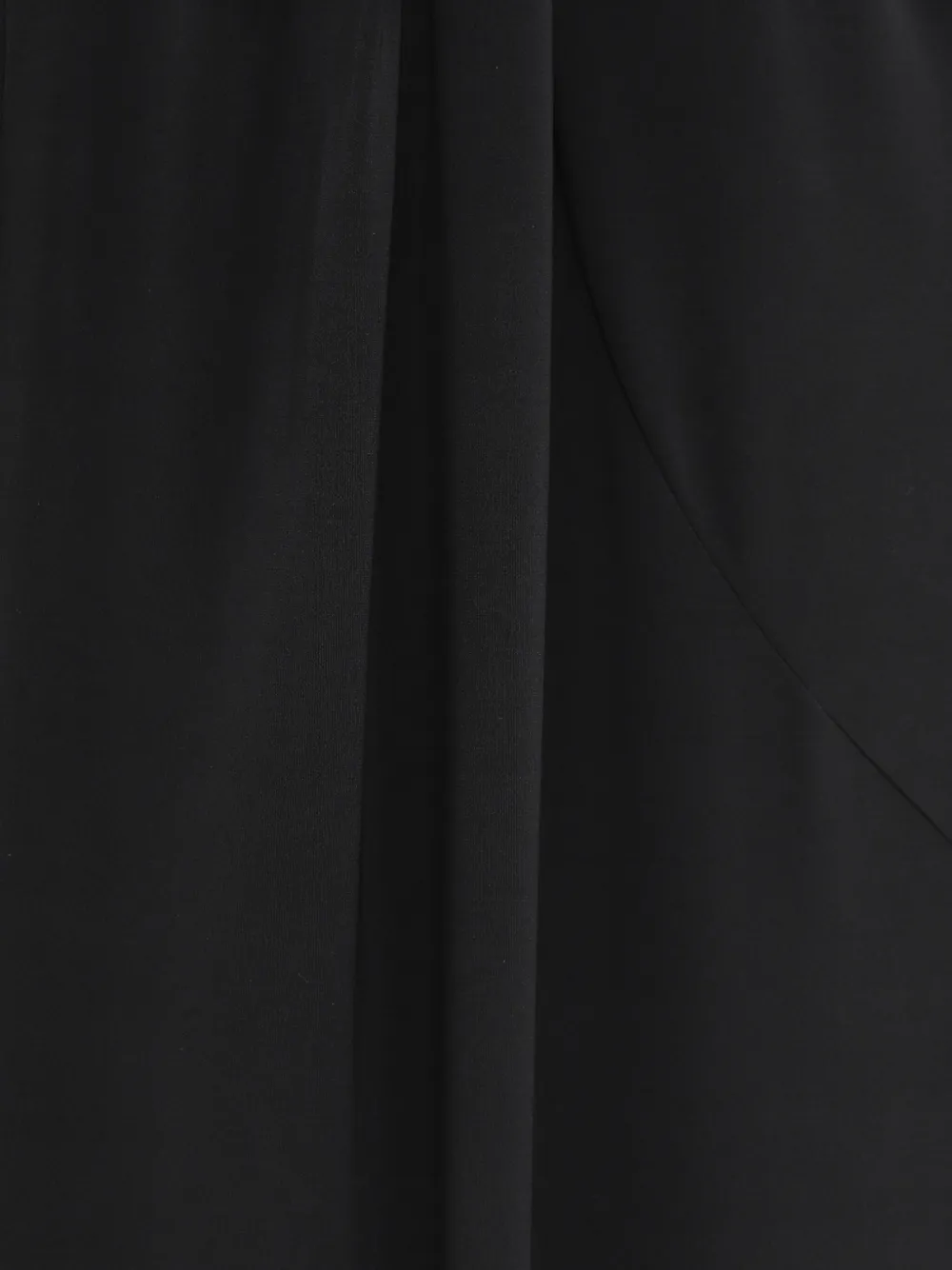 Jacquemus Maxi-rok met split Zwart